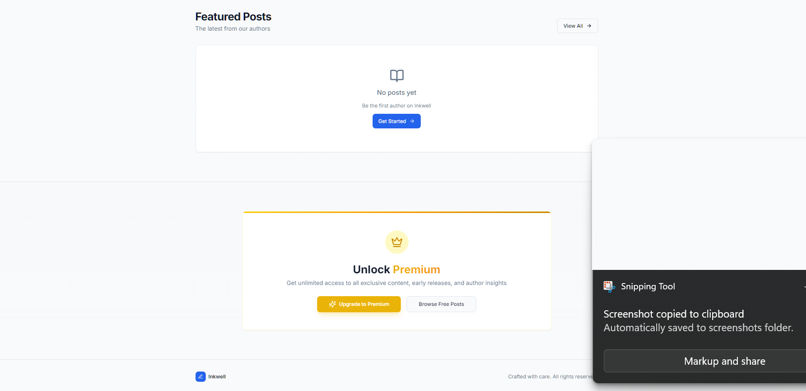 Premium Content Platform