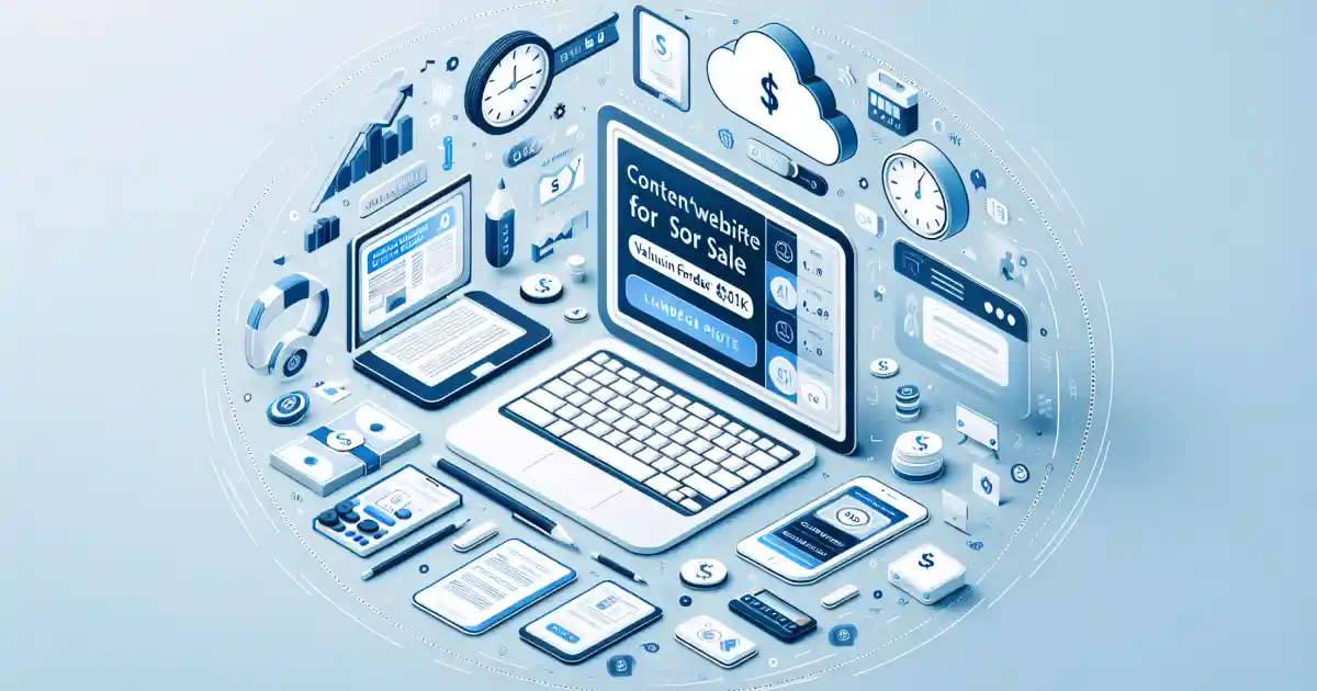 Content Website for Sale: Valuation Factors Under $10K