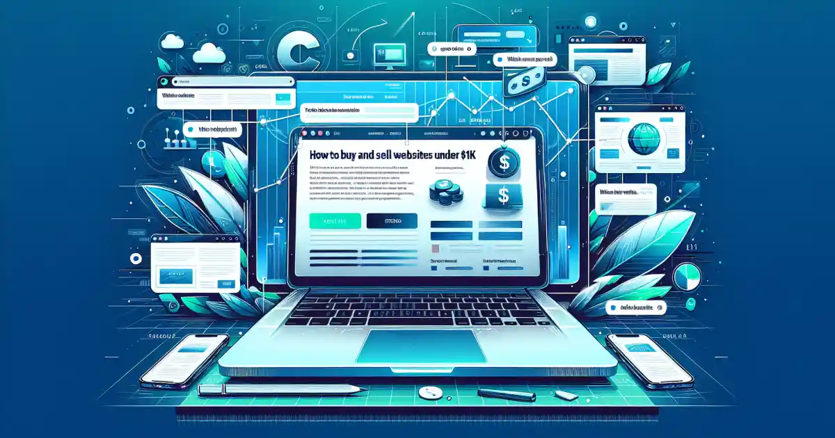 How to Buy and Sell Websites for Profit Under $10K