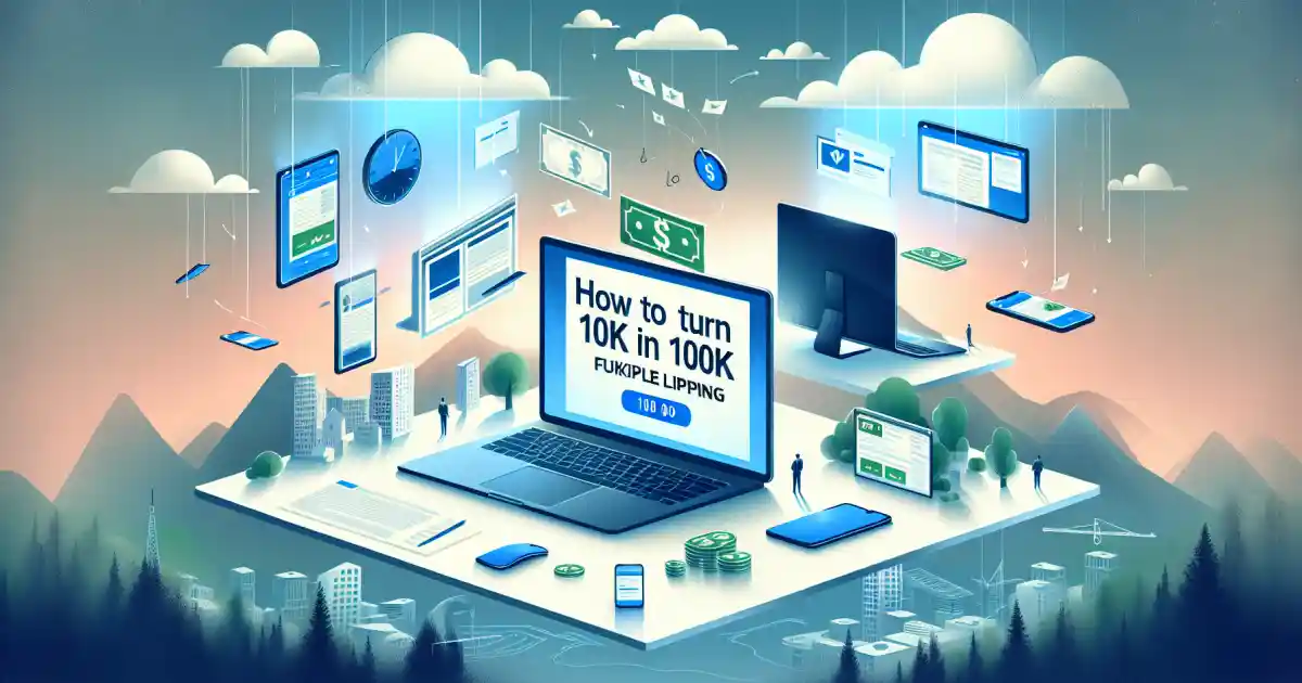 How to Turn 10K Into 100K in 1 Year: Feasible Flipping?