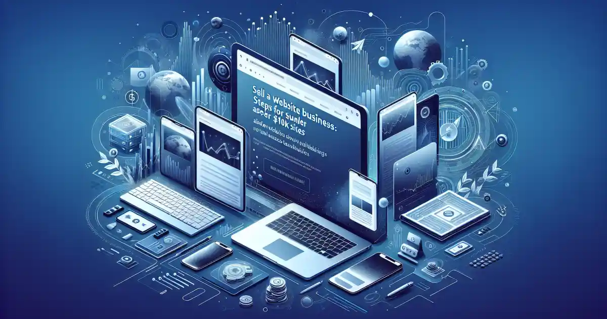 Sell a Website Business: Steps for Under $10K Sites