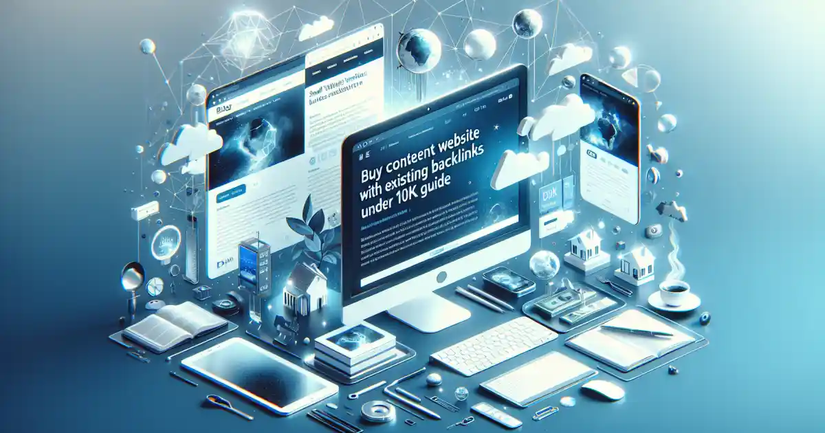Buy Content Website With Existing Backlinks Under 10K Guide